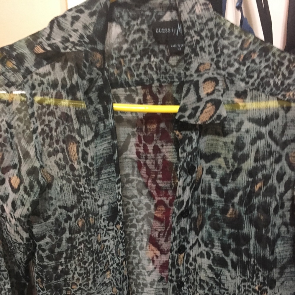 Xs Marciano button dwn blouse